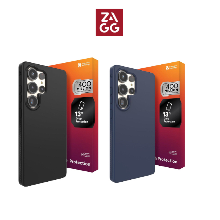 ZAGG Snap Case สําหรับ Samsung S25 Ultra Milan Snap - น้ําเงิน / ดํา