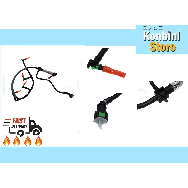 FORD พวงมาลัยท่อน้ํามันสําหรับ Transit MK7 MK8 2.2 RWD หัวฉีดเครื่องยนต์ดีเซล BK3Q9K022AG BK3Q-9K022