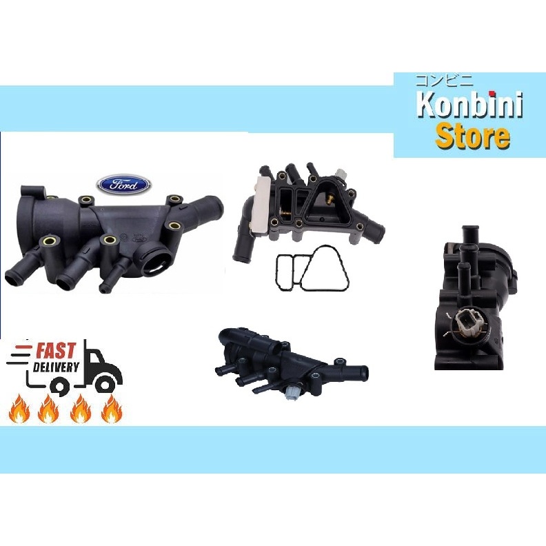 เซ็นเซอร์ที่อยู่อาศัยเทอร์โมพร้อมที่อยู่อาศัยสําหรับ Ford KA 1.3i 1.6i Duratec 2003-2008-XS6E9K478AF
