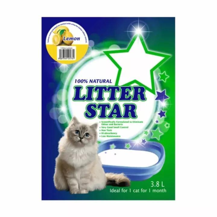 LITTER STAR CRYSTAL CAT LITTER SAND/PASIR KUCING 3.8L