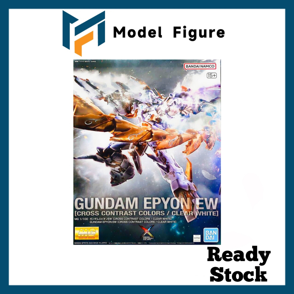 Premium Bandai - PB MG 1/100 Cross Contrast Colours / Clear White Gundam Epyon EW