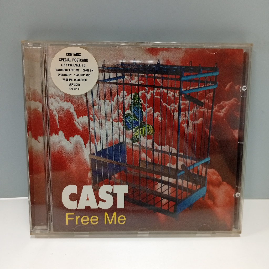 U291-42 ซีดี TERPAKAI [ CAST - FREE ME ] ซีดี USED U291-4