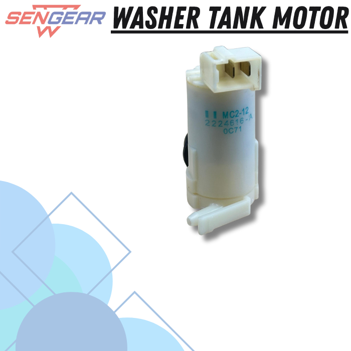 NISSAN SENTRA B13 / B14 / N16 / CEFIRO A32 / A33 WASHER TANK MOTOR / WIPER TANK MOTOR / WINDSHIELD W