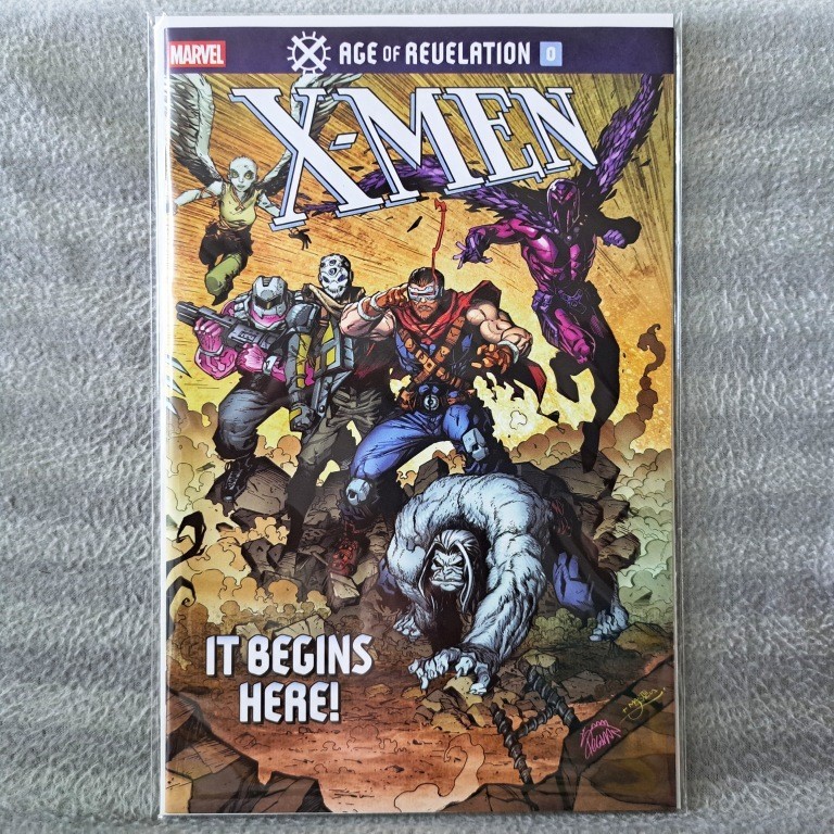 X-Men Age of Revelation 0 (Marvel Comics) ฉบับแรก (Jed MacKay, Humbberto Ramos)