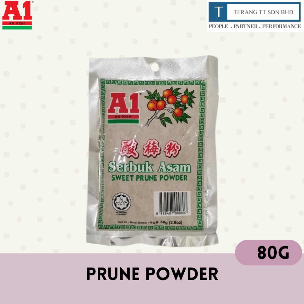 A1 ผงลูกพรุนหวาน - A1 Sweet Prune Powder 80g