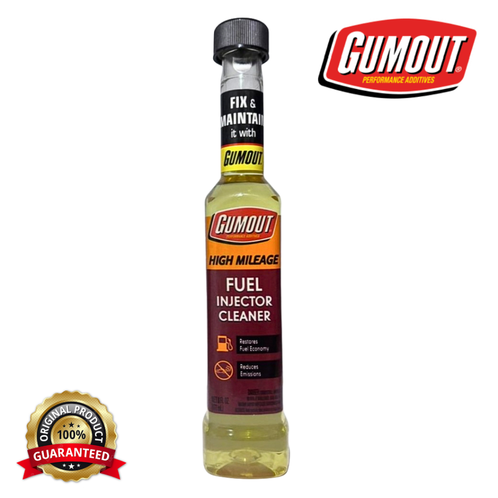 GUMOUT HIGH MILEAGE FUEL SYSTEM INJECTOR CLEANER