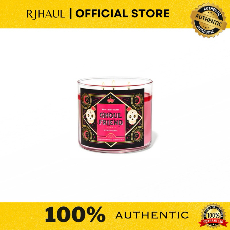{SHIP-FAST}Bath and Body Works bbw Candle Ghoul Friend | 100% | บายู ซอฟท์