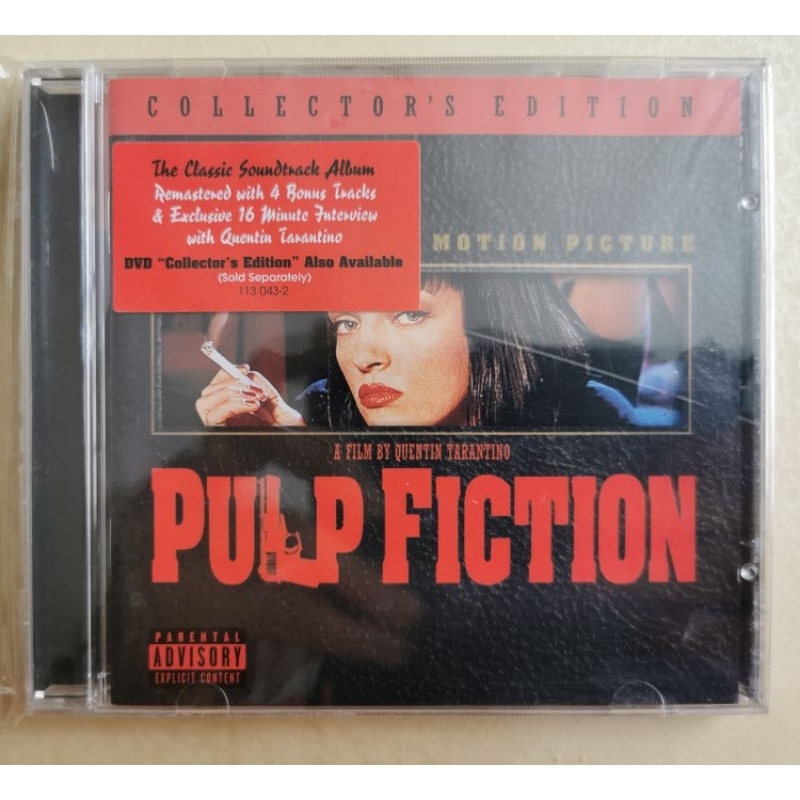 เพลงประกอบภาพยนตร์: Fiction Pulp (Made In EU)