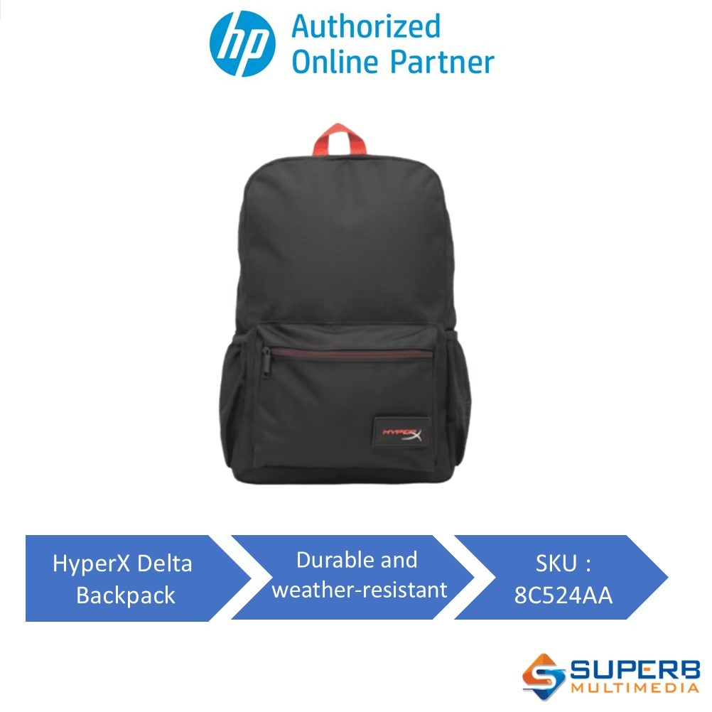 HyperX Delta Backpack [8C524AA]/ กระเป๋าเป้ HP Everyday 16" (A0BJ8AA)