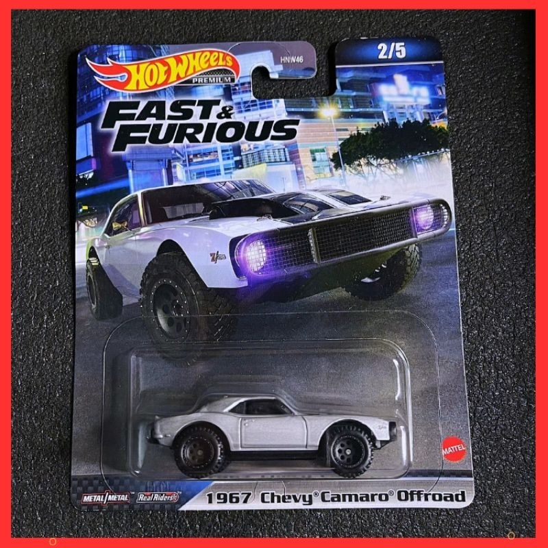 ล้อร้อน Chevy Camaro Offroad 1967 Fast & Furious 2023 4x4 Camaro Kereta Off Road Camaro Fast and Fur