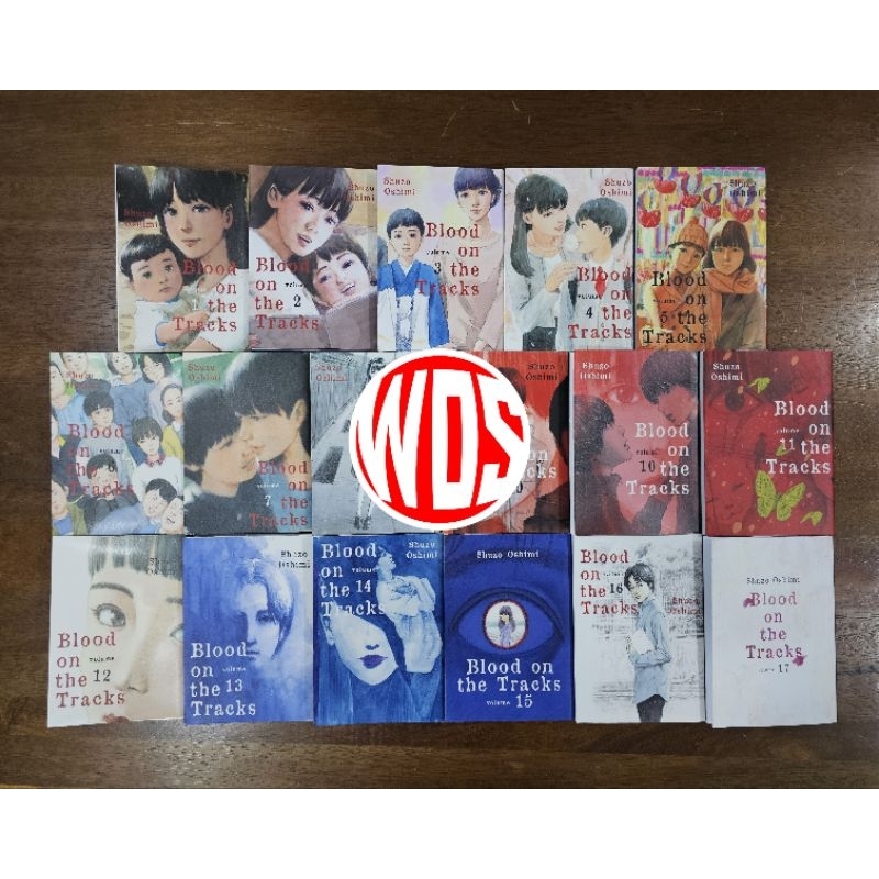 Manga : Blood On The Track เล่ม 1-17 (จบ) (เวอร์ชันภาษาอังกฤษ)