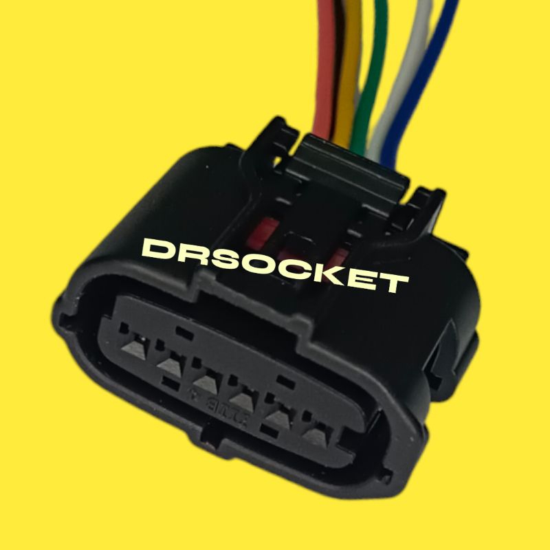 6 PIN TOYOTA DENSO ULTRASONIC PARKING AID SENSOR SOCKET CONNECTOR