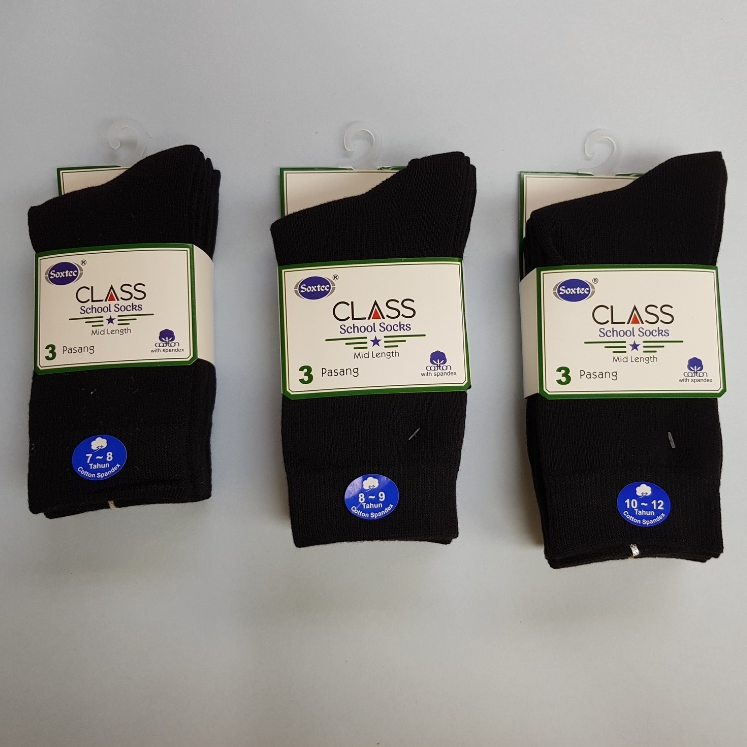 SOXTEC PREMIUM QUALITY SCHOOL SOCKS PANJANG