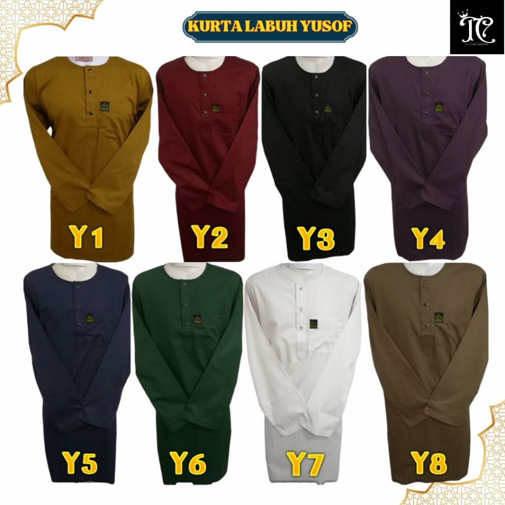 Dhafiz XCLUSIVE KURTA LABUH YUSOFF PUSSIZE S-5XL