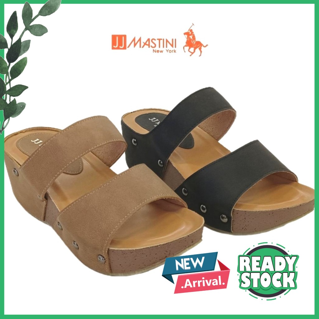 JJ MASTINI - รองเท้าผู้หญิง HEELS COMFORT WEDGES หนุ่มและแฟชั่น