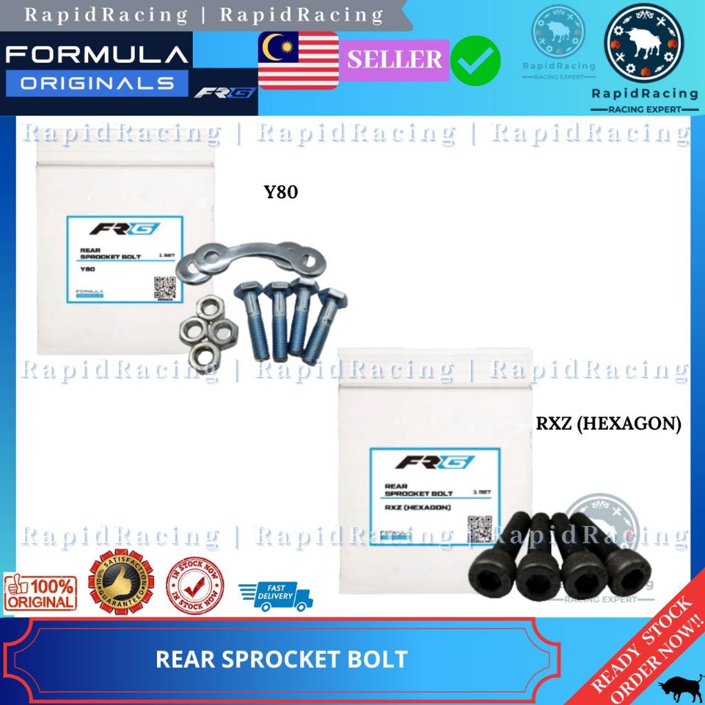 Txr150<< FRG FORMULA REAR SPROCKET BOLT SUZUKI TXR 150