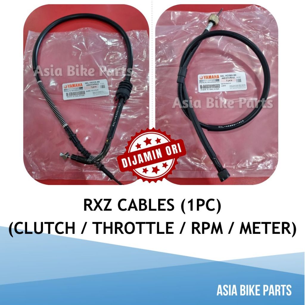 Yamaha RXZ สายวัดความเร็วคลัตช์ RPM - 3XL-F6335-00 / 5PV-F6260-01 / 3XL-H35-00 / 5PV-H3550-09