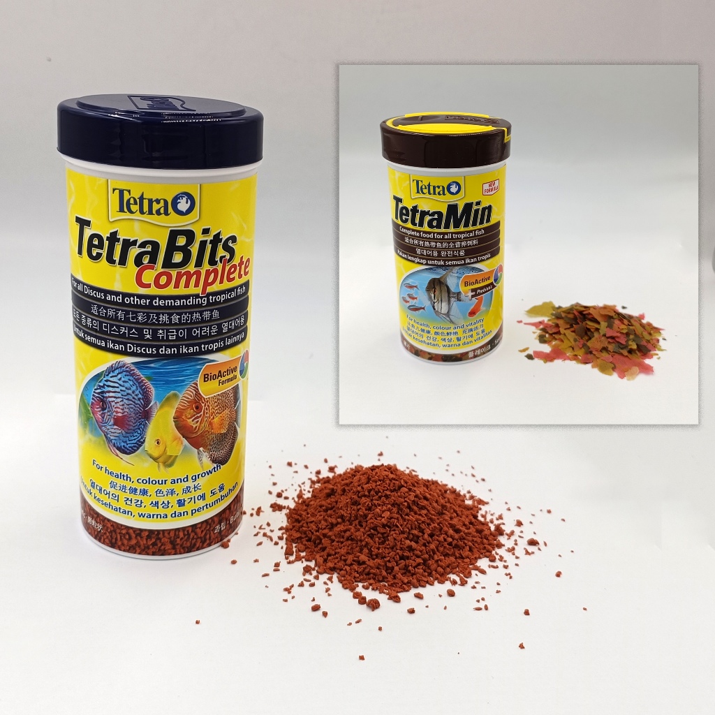 Tetra Bits อาหารปลาสมบูรณ์ 93g/TetraMin 52g