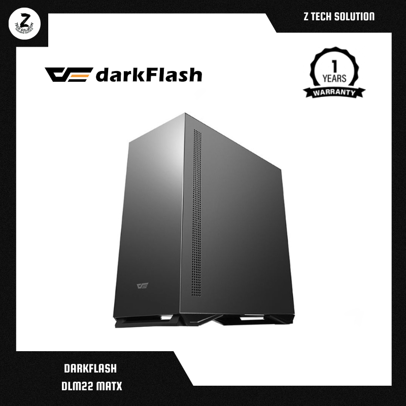 Darkflash DLM22 กระจกเทมเปอร์แชสซี Micro-ATX