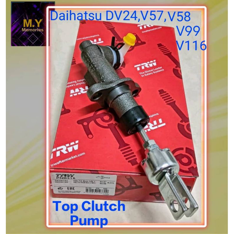 ปั๊มคลัช v24,v57,v58,v99,v116 ตัวท็อป (Pnb315) v57,v58 ล่าง (Pjf106) v99,v116 ล่าง (Pjf150)