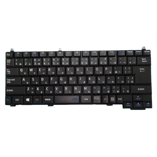 แป้นพิมพ์แล็ปท็อปสําหรับ NEC VersaPro VJ30H MP-13U70J0-920 AERR3J03010 RR3 ญี่ปุ่น JP JA สีดําไม่มีแ