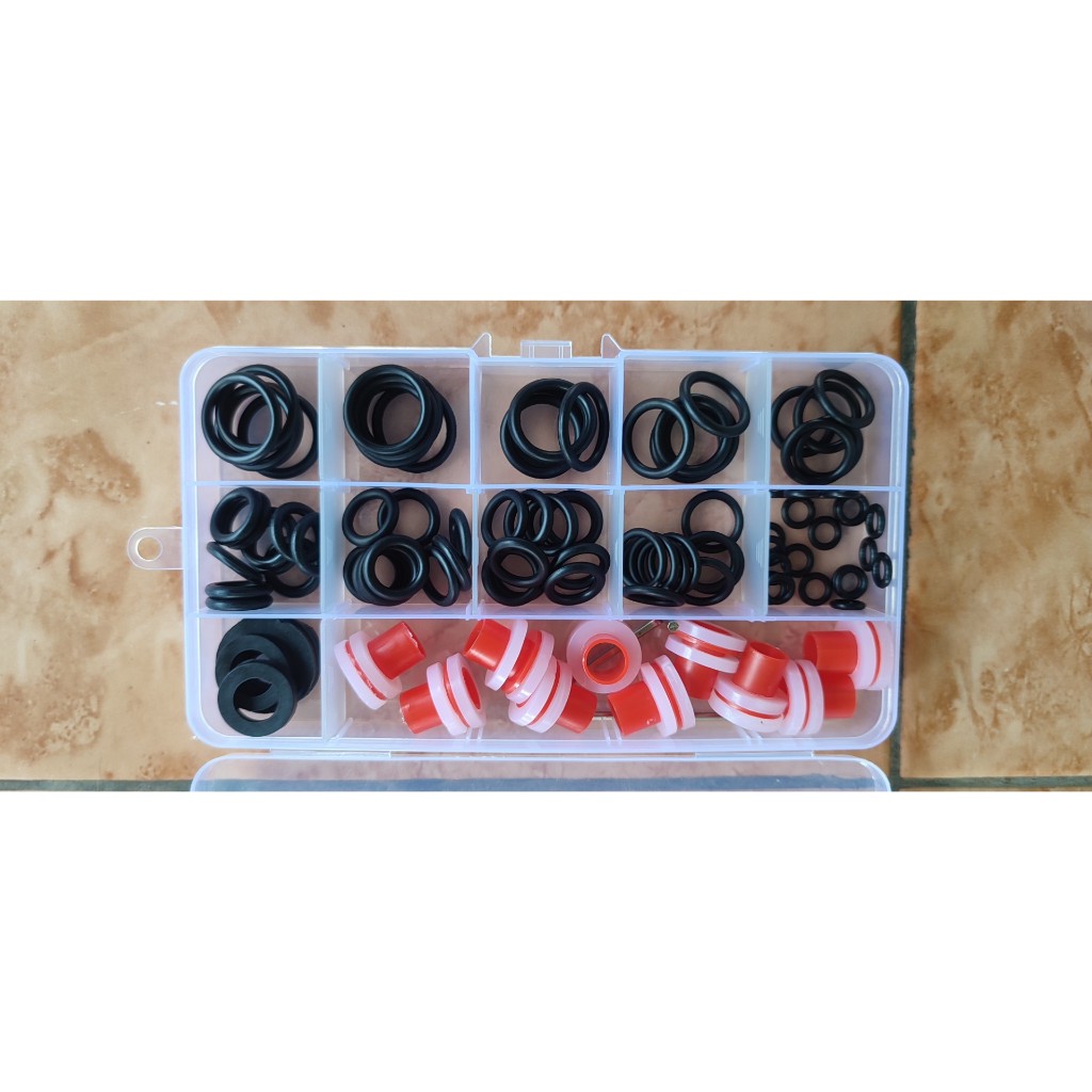 FAUCET O RING REPAIR PIPE RUBBER O RING SET สําหรับเครื่องมือซ่อมแซม PIPE FAUCET
