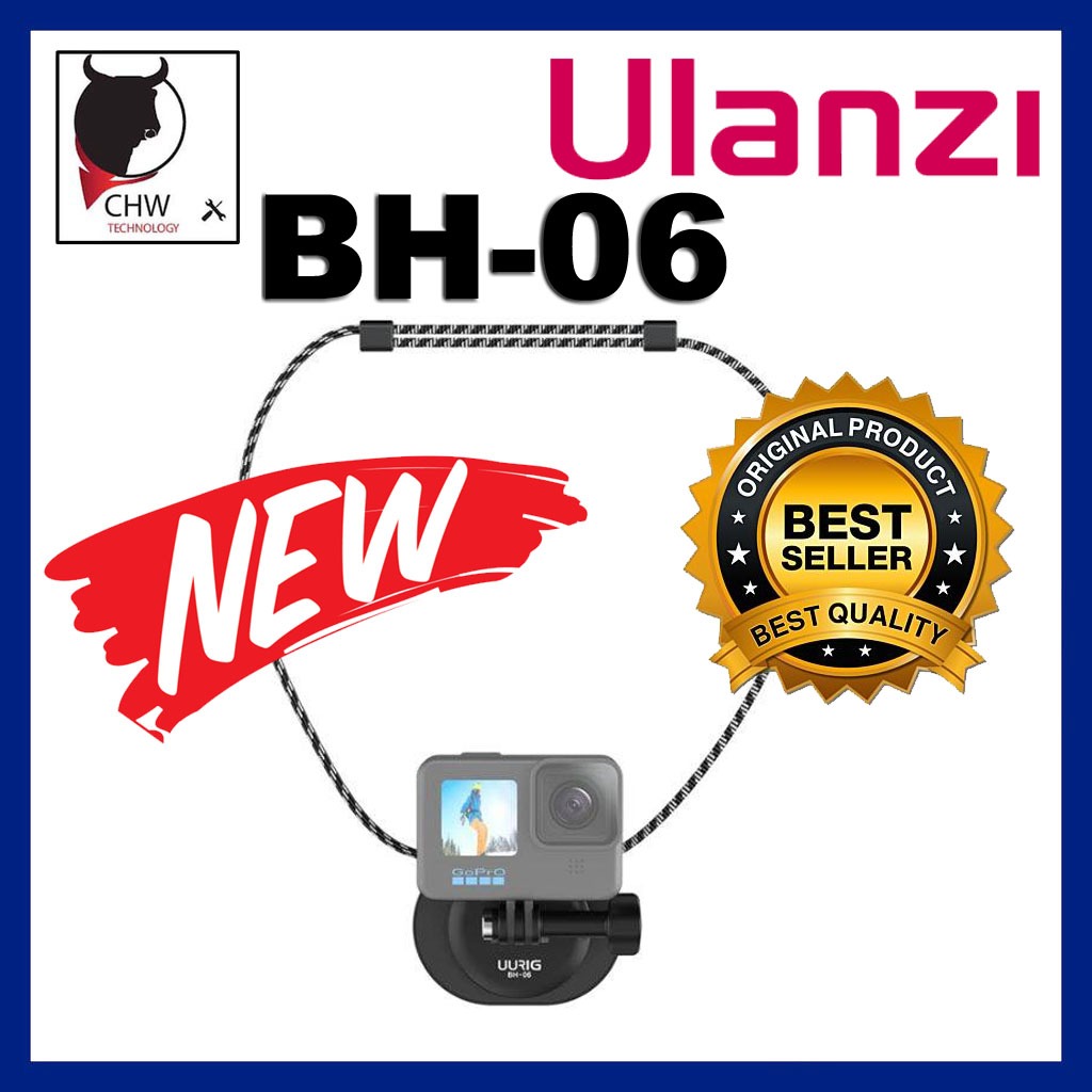 ULANZI UURIG BH-06 MAGNETIC QUICK RELEASE MOUNT สําหรับ GOPRO DZ322
