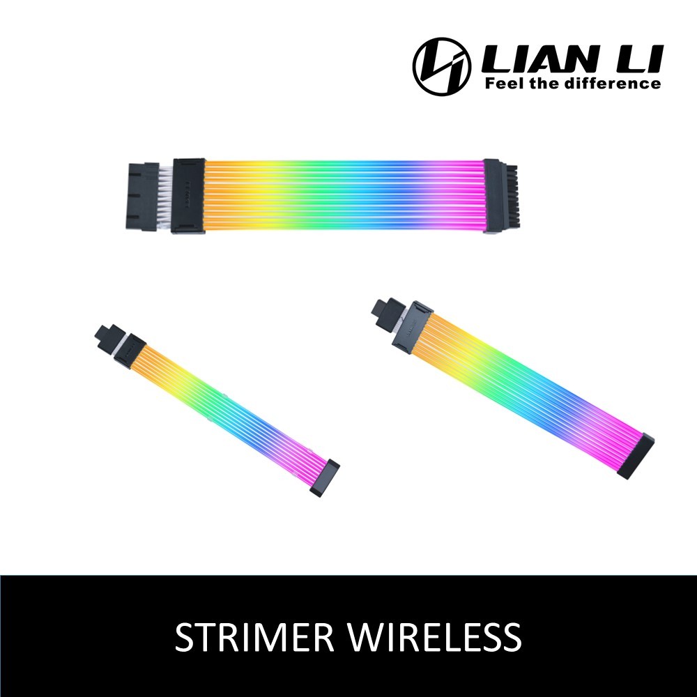 LIAN LI Strimer ไร้สาย ( 24PIN /2x8 PIN / 3x8 PIN / 16-12 PIN ) ARGB L-CONNECT3