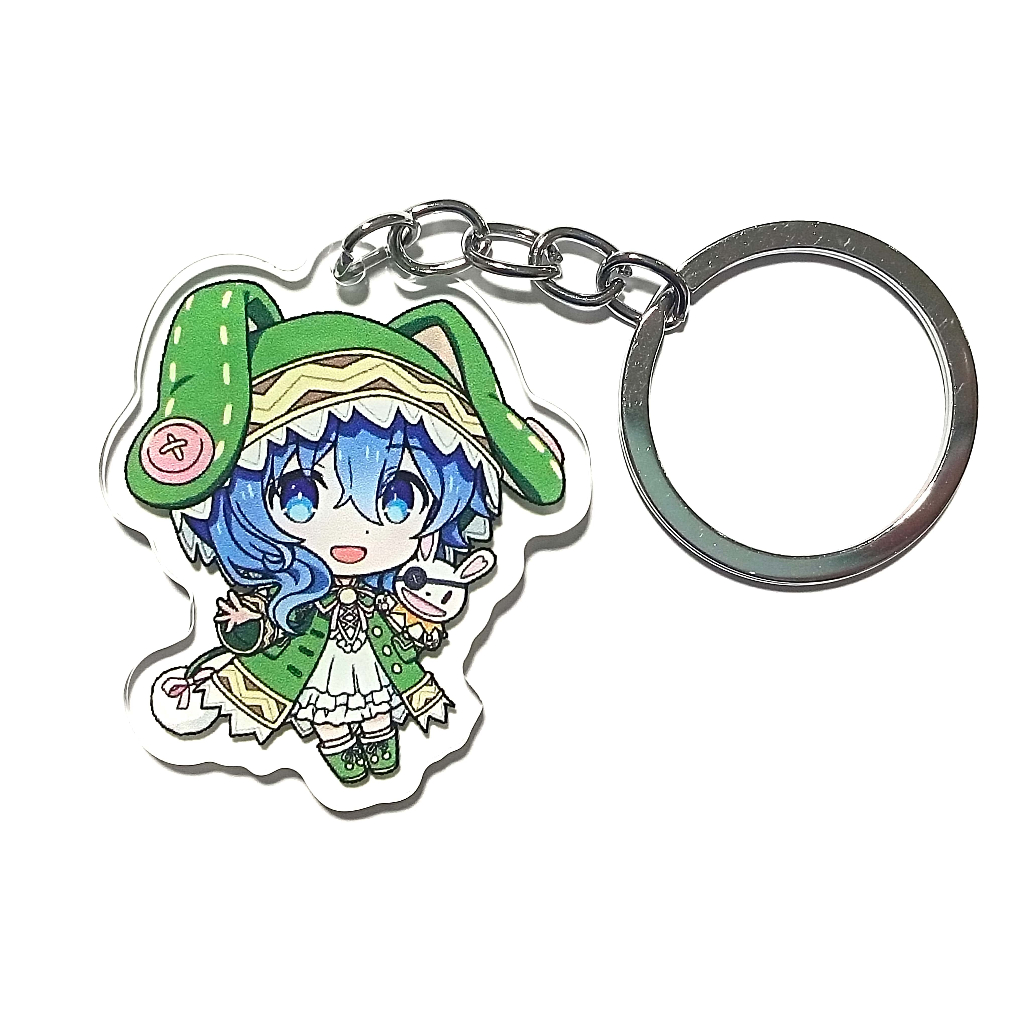 Yoshino Himekawa - Date A Live พวงกุญแจอะคริลิคอนิเมะคุณภาพสูง