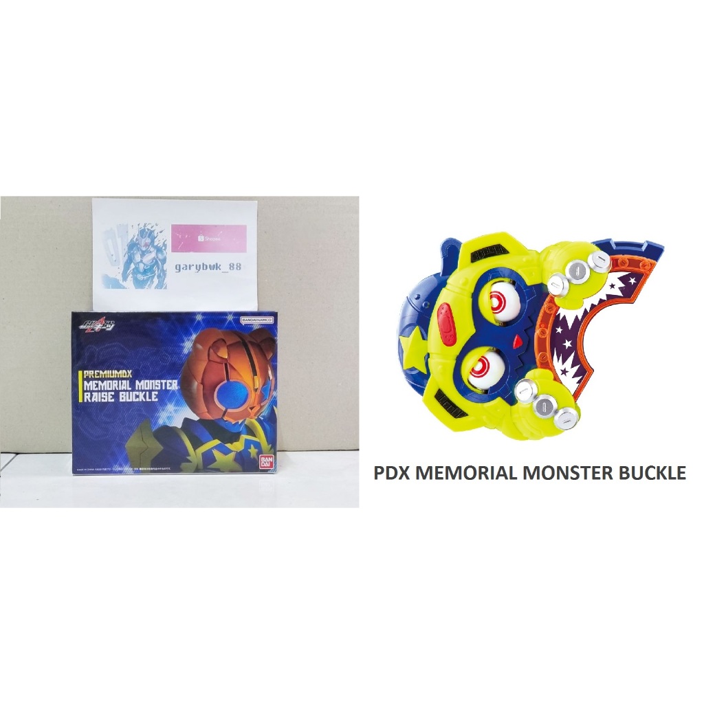 BANDAI KAMEN RIDER GEATS PREMIUM DX PDX MEMORIAL MONSTER RAISE BUCKLE PUNKJACK NADGE SPARROW