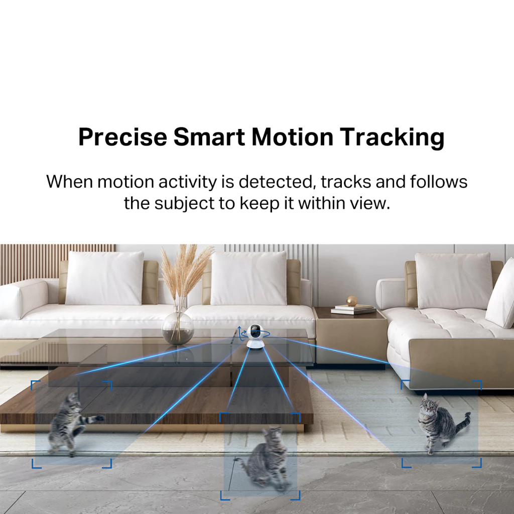 TP-Link Tapo TC72 4MP 2K Indoor Pan/Tilt 360 WiFi CCTV thumbnail 10