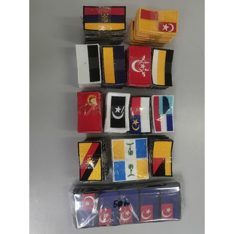 Bendera negeri di Badges Bendera