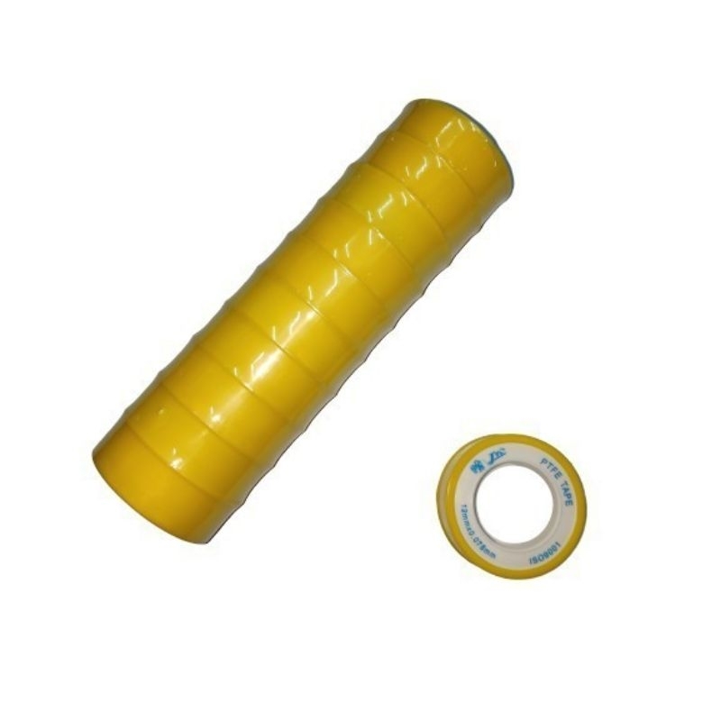 JTC White Tape PTFE เทปซีลเกลียว Tape Putih 12mm x 0.075mm (10 ชิ้น)