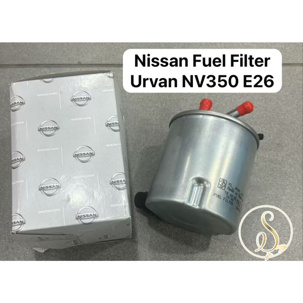 Nissan FUEL FILTER DIESEL FILTER 16400-3XN1B URVAN NV350 E26 FUEL FILTER กรองดีเซล