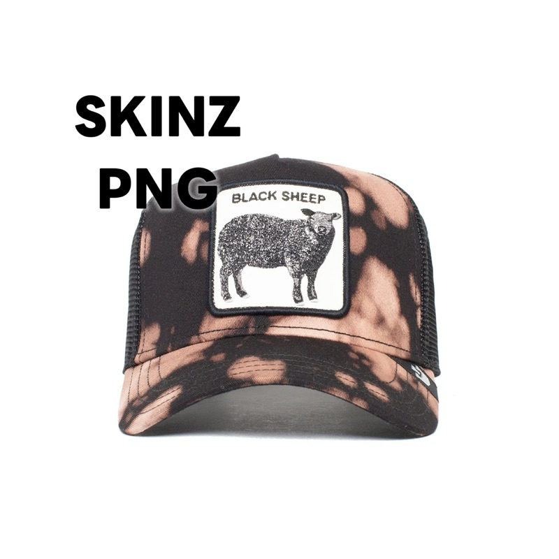 หมวก Goorin Bros Acid Black Sheep The Farm Black Trucker