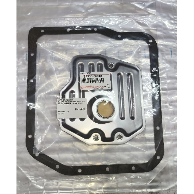 Oem TOYOTA TRANSMISION AUTO FILTER ALPHARD/CAMRY/ESTIMA/HARRIER/RAV4/WISH/LEXUS (35330-06010)