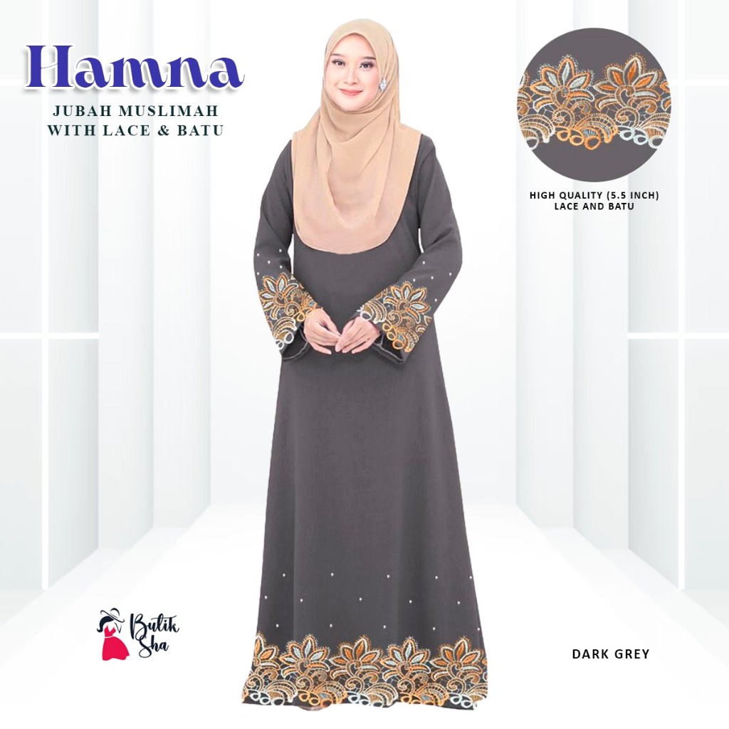 ล่าสุดลูกไม้สีเหลือง Alisha Abaya Robe พร้อมหินสําหรับ RAYA 2025 Muslimah - เสื้อผ้า, ผู้หญิง