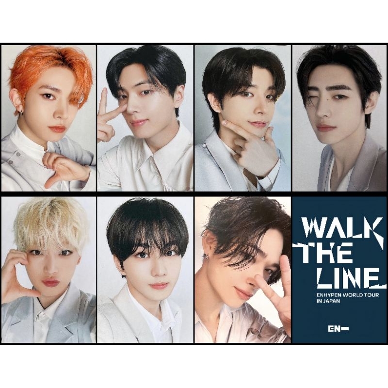 ENHYPEN WALK THE LINE JAPAN NOVELTY PC