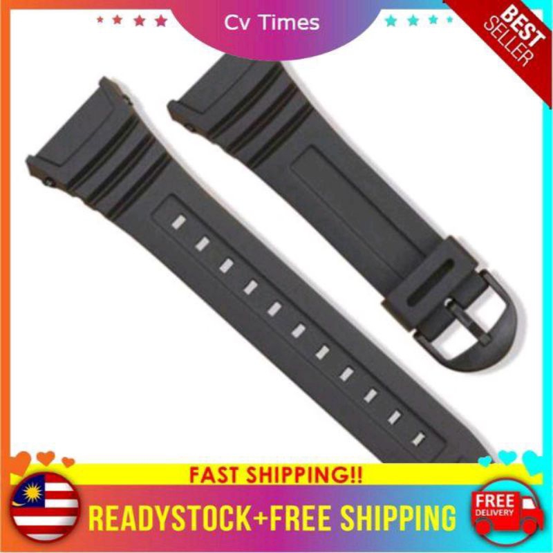 Strap Casio W-96 Replacement Watch Strap สายรัดข้อมือ Tali Jam Casio