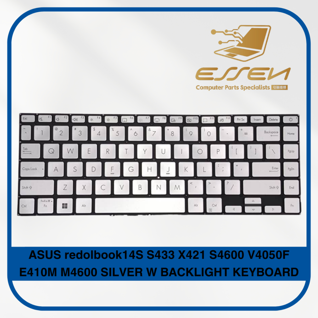 แป้นพิมพ์ทดแทนสําหรับ ASUS redolbook14S S433 X421 S4600 V4050F E410M M4600 คีย์บอร์ด