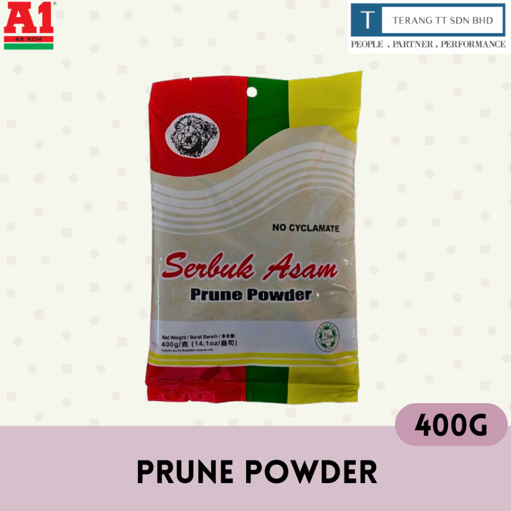 ผงลูกพรุน - Lion Prune Powder (Serbuk Asam) 400g