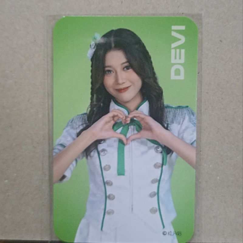 Klp48 OFFICIAL PC PHOTOCARD DEVI COSMIC 2024