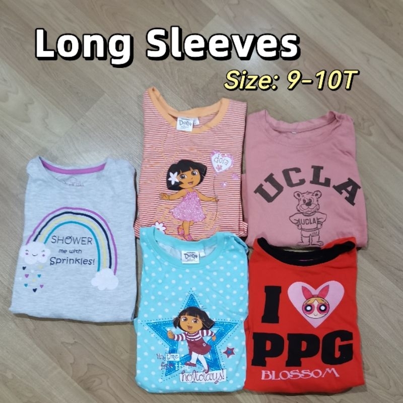 (Buy5Free1) Girl Top 7-9Y แขนยาว