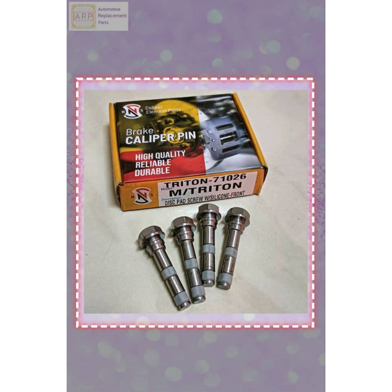 NS สกรูคาลิปเปอร์ Triton 2006"-2015", Nissan Nv200 (หน้า)(สกรูคาลิปเปอร์)