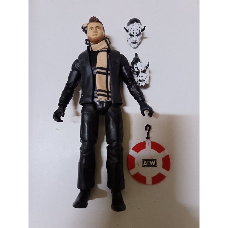 Jazwares AEW Devil MJF Chase Variant Loose Wrestling Action Figure
