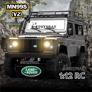 Toysbay MN99S V2 1:12 RC Land Rover Defender Crawler 4WD | Kereta Kawalan Jauh Land Cruiser Off-Road Pro Hadiah Dewasa