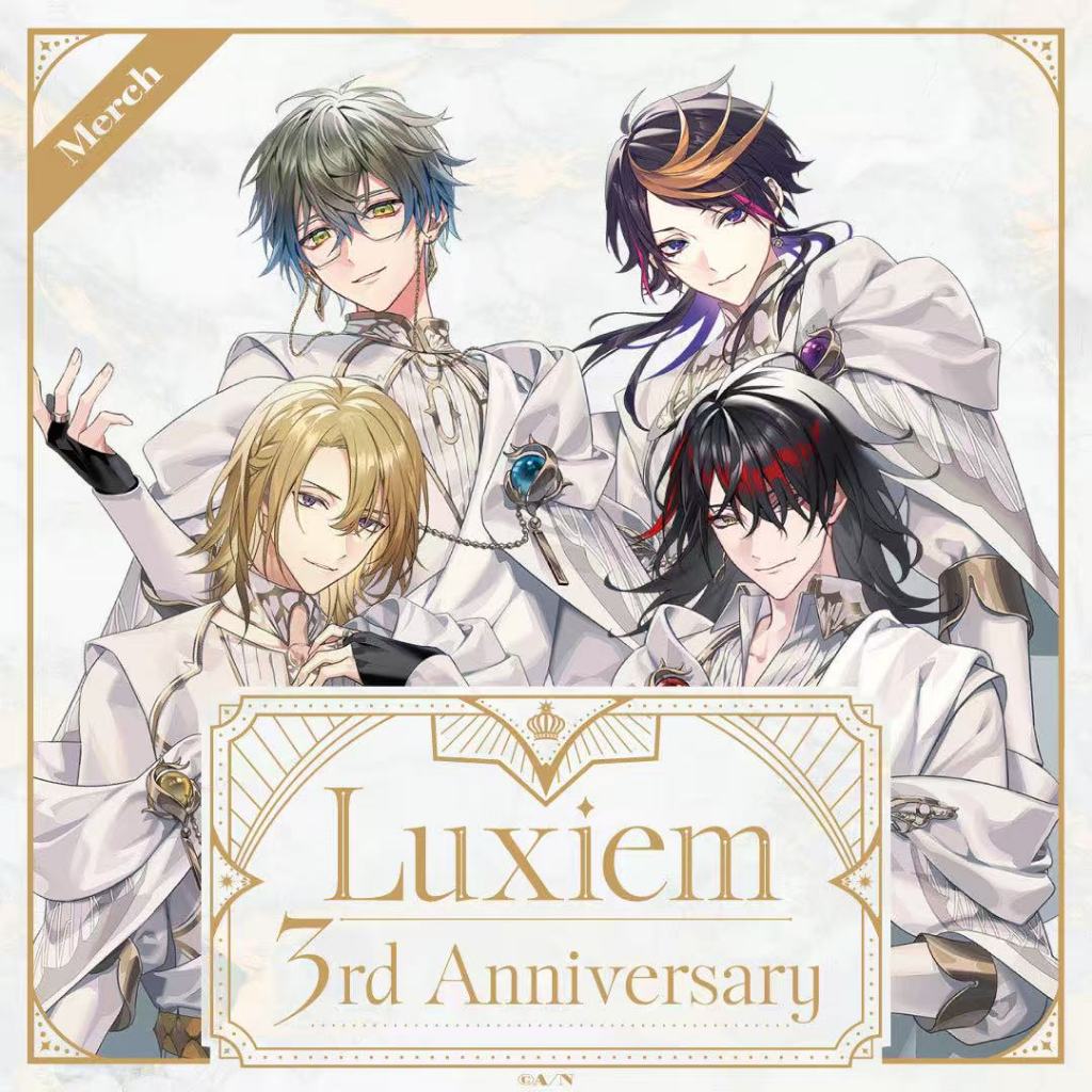 Luxiem 3rd Anniversary Snapshot Card Button Badge Ike Eveland Luca Kaneshiro Vox Akuma Shu Yamino