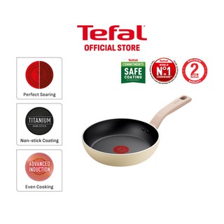 Tefal Daisy Frypan 20cm (Non-stick Cookware, Titanium Non-stick coating, Induction base)