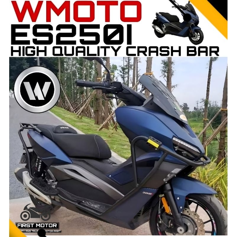 WMOTO ES250I ES 250I ES 250 I คุณภาพสูง CRASH BAR CRASH BAR CRASHBAR ดัดแปลงอุปกรณ์เสริมอุปกรณ์เสริม