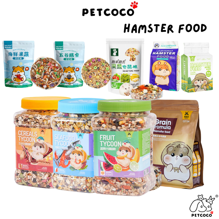 Jonsanty Hamster Food Freeze Dried Meat Protein Hamster Food Dry Mealworm Multi Grain Grain Cereals 